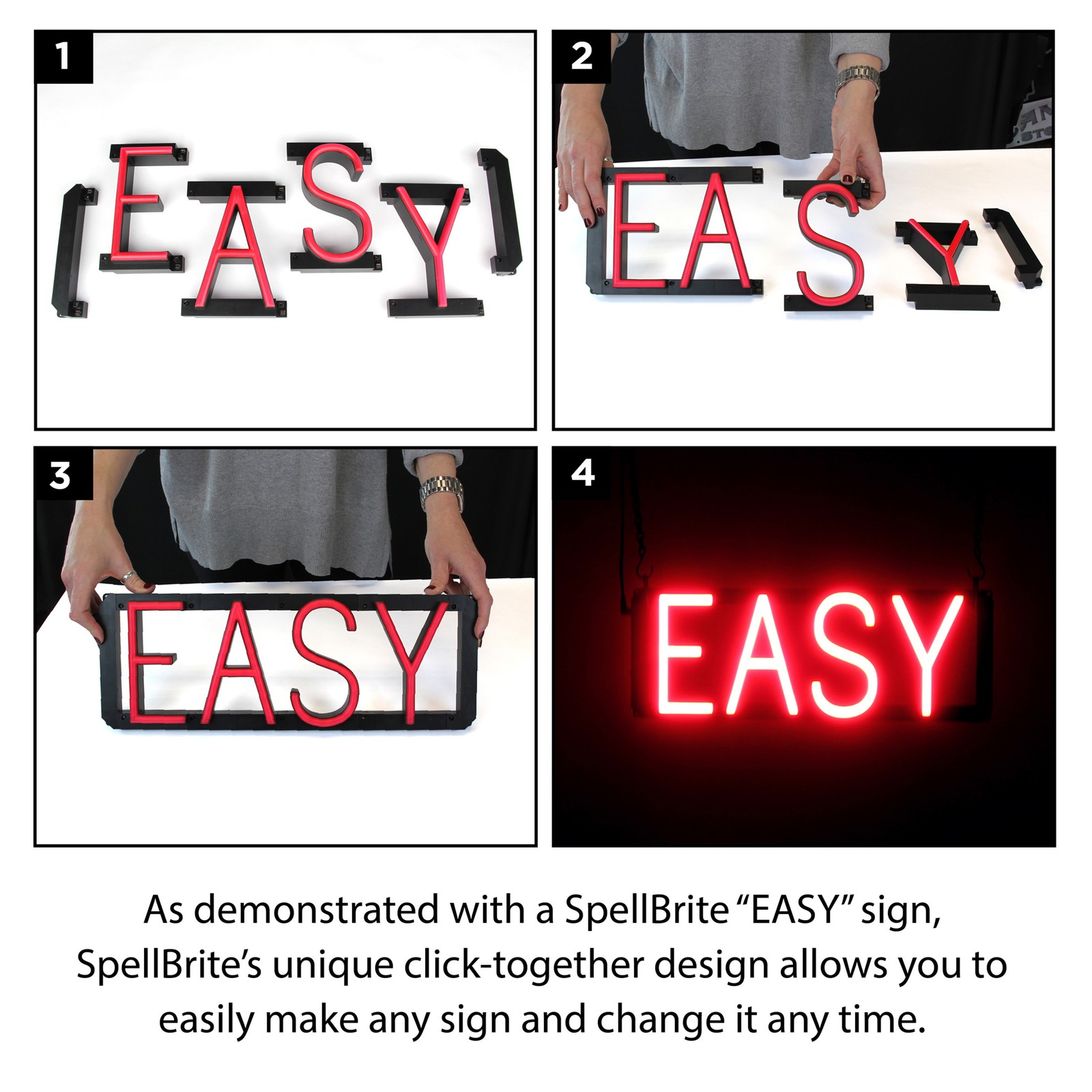 SpellBrite ICED COFFEE Sign | Neon Sign Look, LED Light | 36.6″ x 6.3″