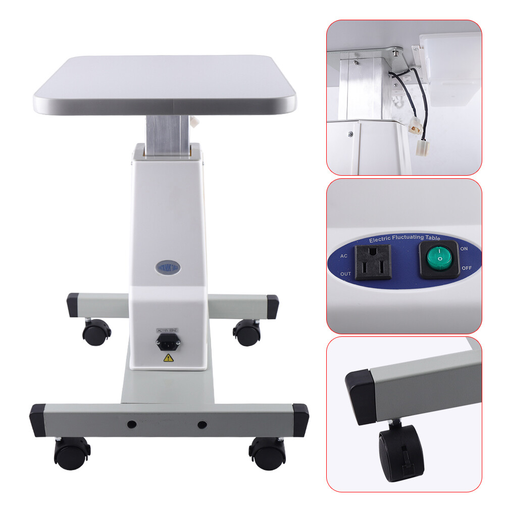 Optical Motorized Power table Ophthalmic Adjustable Instrument Table 19″x16″ USA