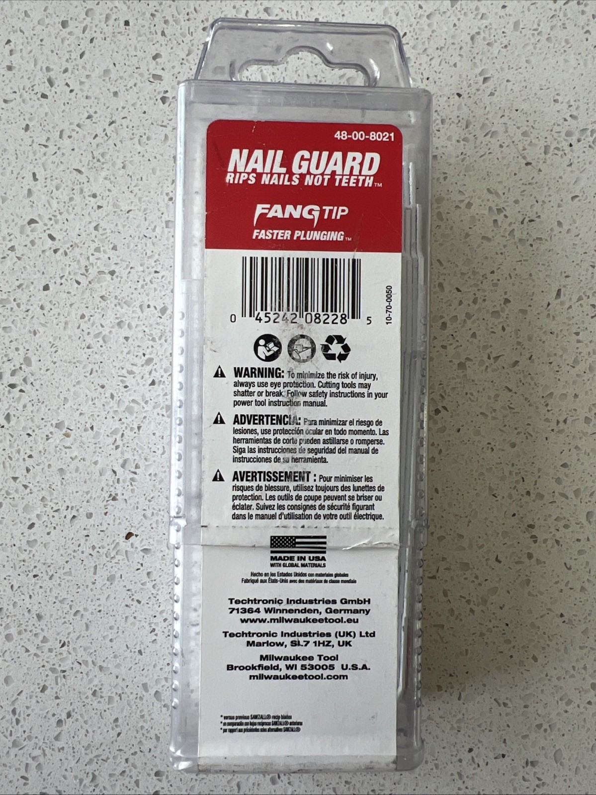 (Pack Of 25) Milwaukee 48-00-8021 6 in. 5 TPI The Ax Sawzall Blade