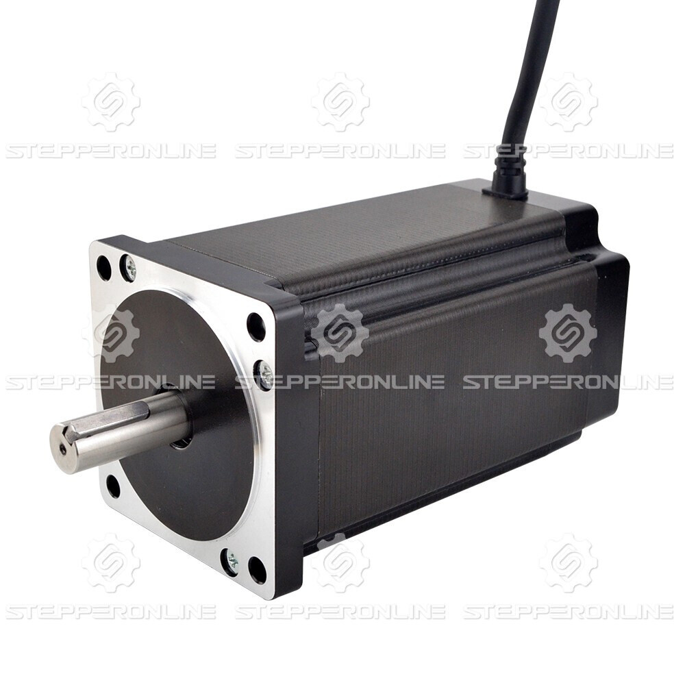 STEPPERONLINE 1 Axis Stepper CNC Kit 12Nm Φ14mm Nema 34 Stepper Motor & Driver