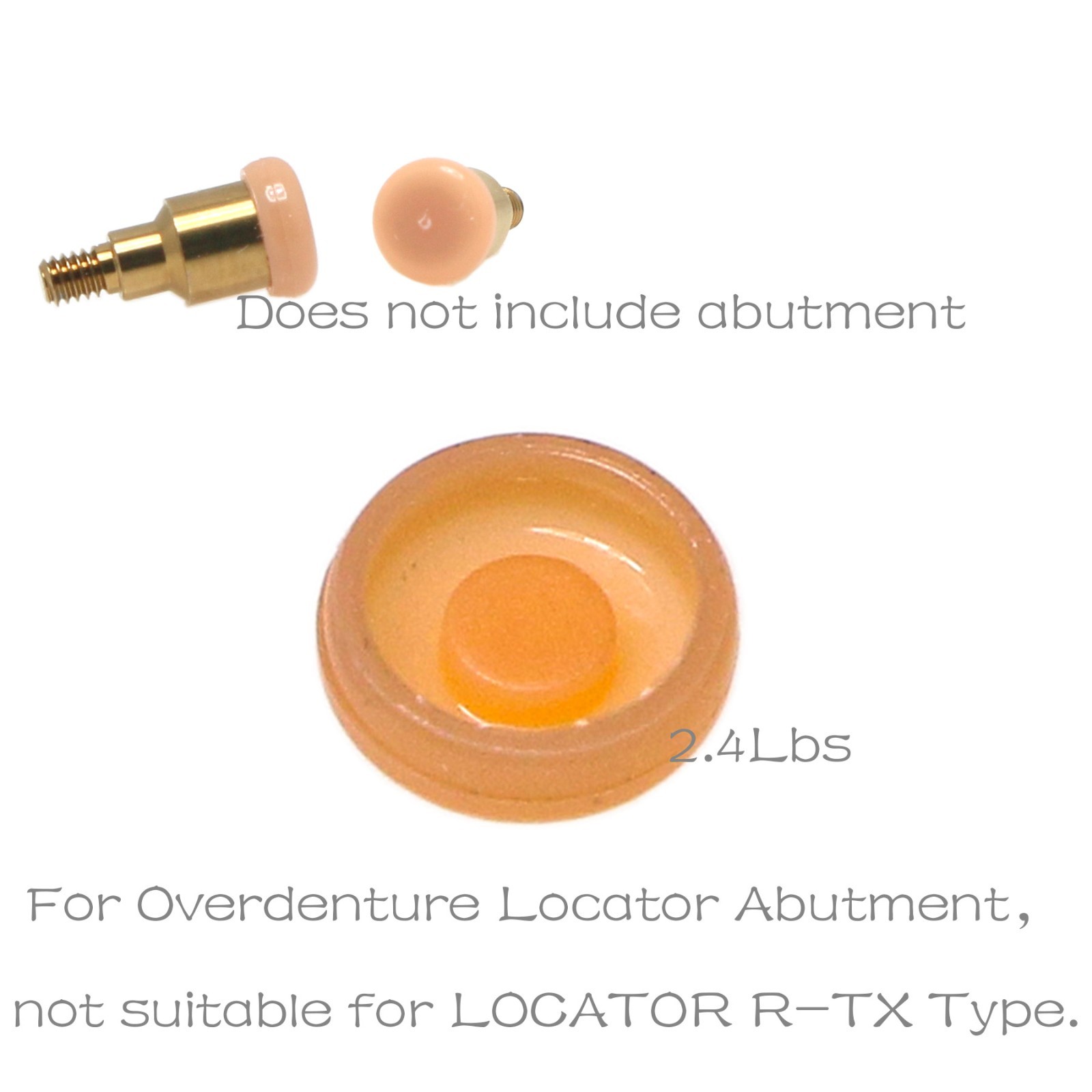 US Zimmer TSV 3.5 Adin MIS ABT Locator Abutment fits Internal Hex Implant system