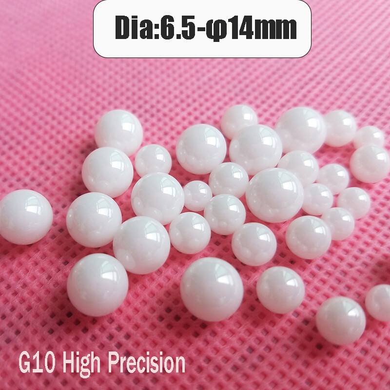 Zirconia Ceramic Ball φ6.5mm-φ14mm G10 High Precision Round Bearing Balls Polish