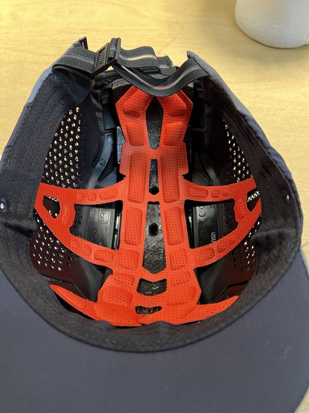 JSP Aerolite HardCap Safety Bump cap Micro Brim Navy Gray Lightweight