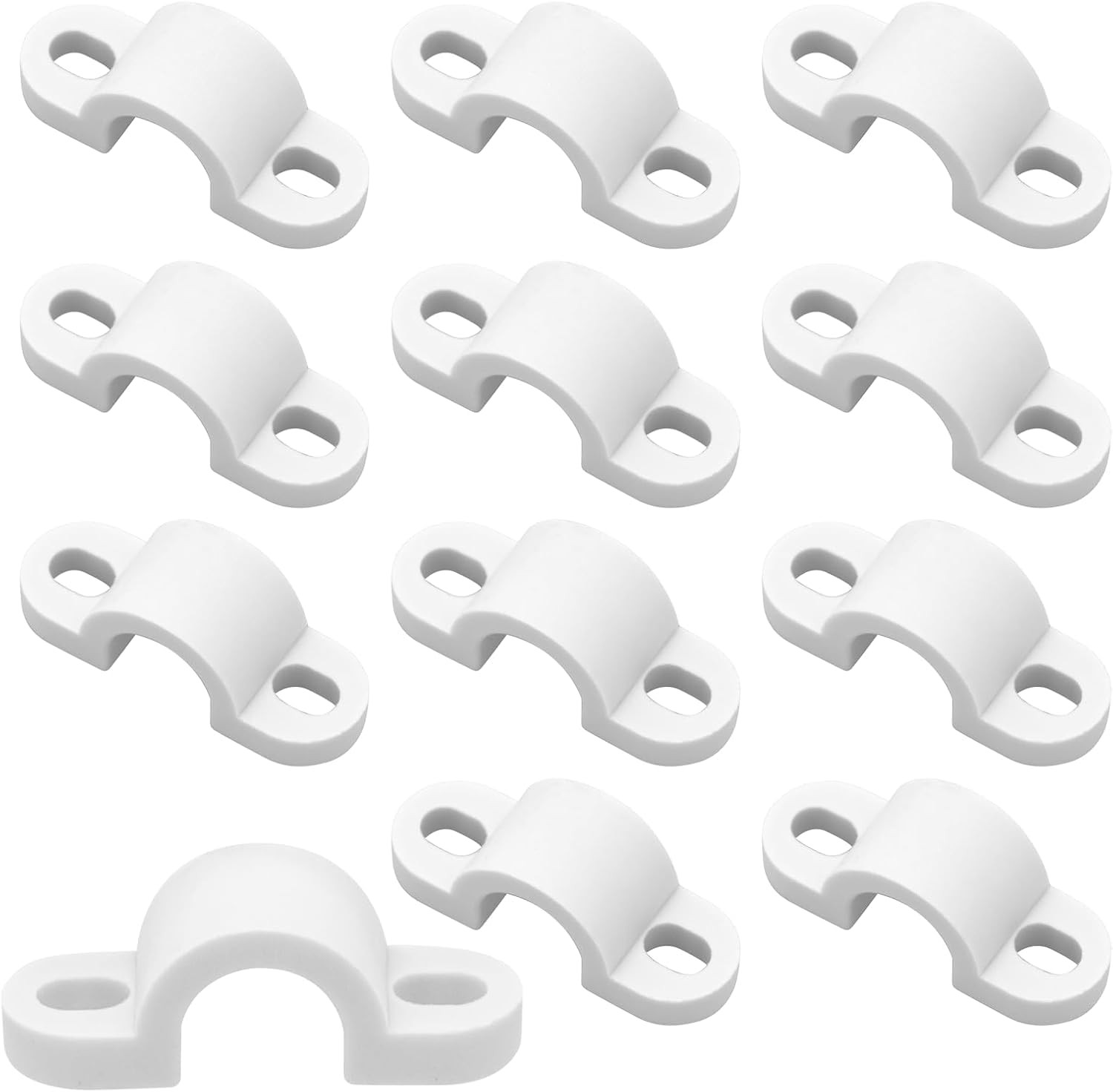 12 Pcs Wire Shelf Loop Clips, 7mm Wire Shelf Wall Mounted Clips Wire Shelving…
