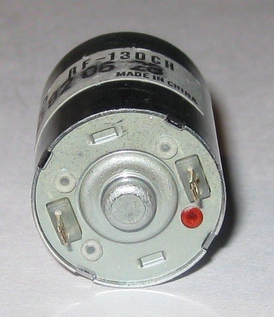 2 X Mabuchi RF-130 Small Appliance DC Motor – 6 VDC – 8,100 RPM – RF-130CH-12250
