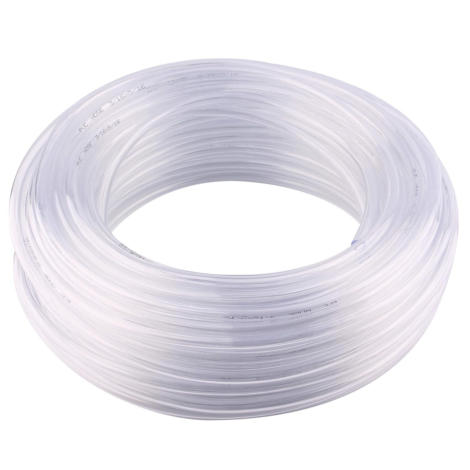 PVC Vinyl Tubing 1/4 inch OD 0.042″ Wall 100 Ft White Hose Plastic Tubing – USA