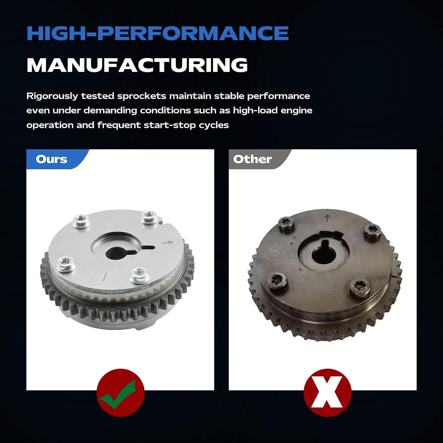 143105A2A01 Variable Valve Timing Sprocket Intake VVT Camshaft Timing Gear Fit