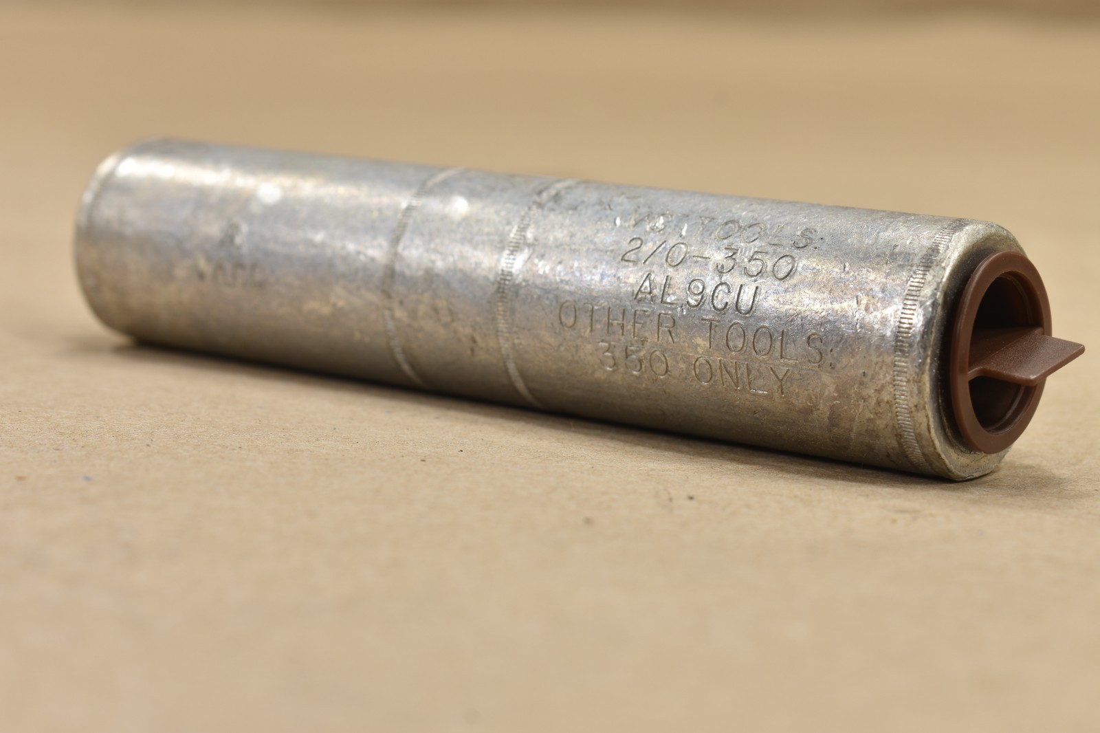 Lot Of 20 HUBBELL Anderson VACS-350 AL9CU Compression Splice AL, 0.711 in