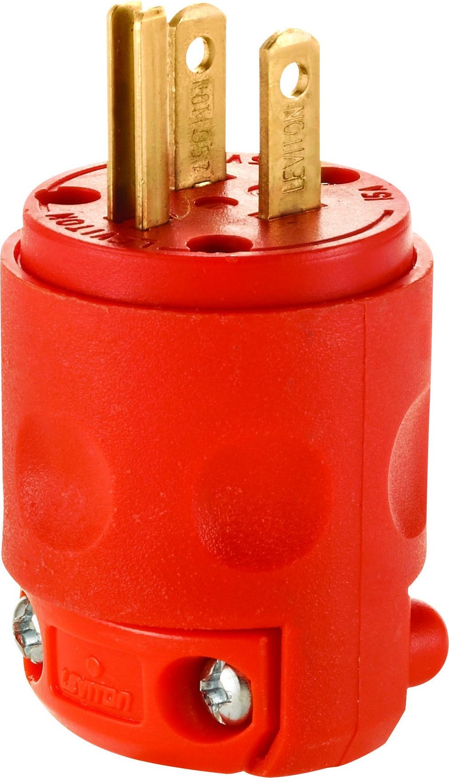 Leviton 515PV-OR 15 Amp, 125 Volt, Grounding 1 Count (Pack of 1), Orange