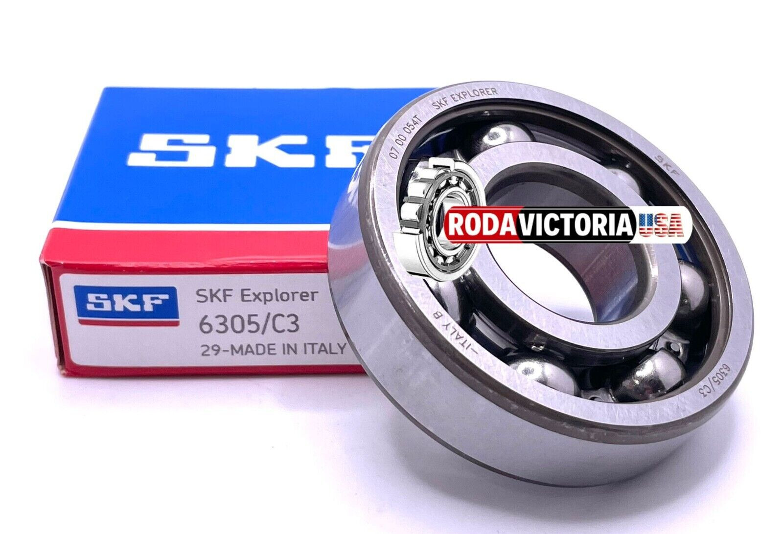 SKF 6305 SKF OPEN NO SEALS Deep Ball Bearing 25x62x17 (mm) POLARIS 3233020