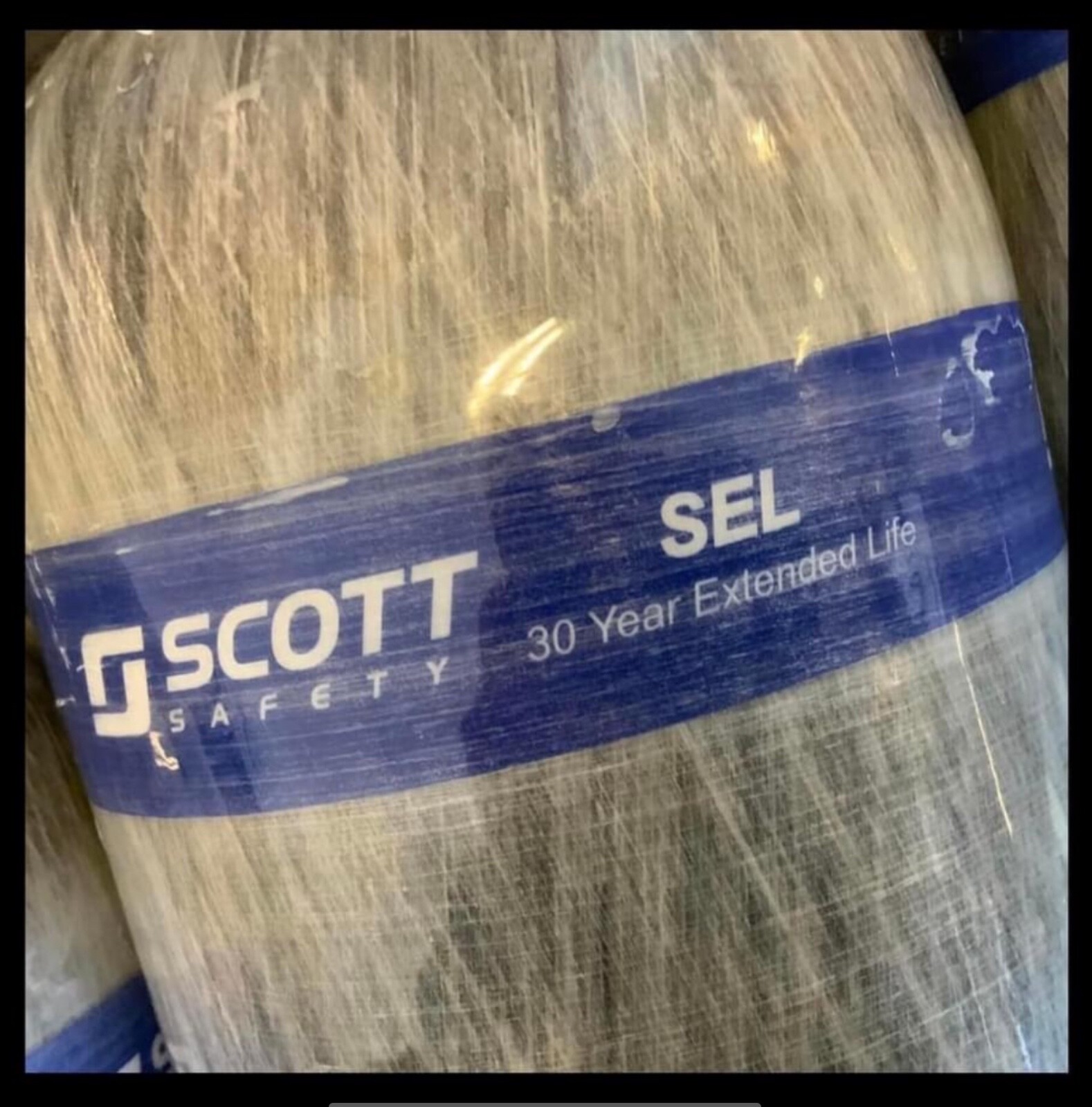 “30 Year SEL” Scott 4500PSI 45MIN Firefighter SCBA Bottle Tank Cylinder Mfr 2016