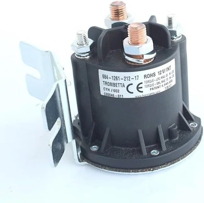 12VDC Pump Contactor Relay TROMBETTA 684-1261-212-17 Hydraulic Contactor