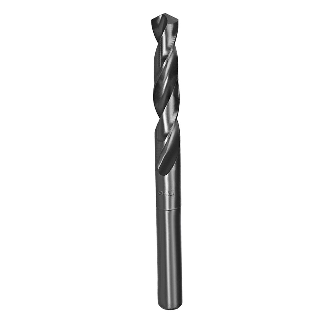 13mm HSS 6542 Short Shank Drill Bit with 1/2 Inch Straight Shank Black Oxide