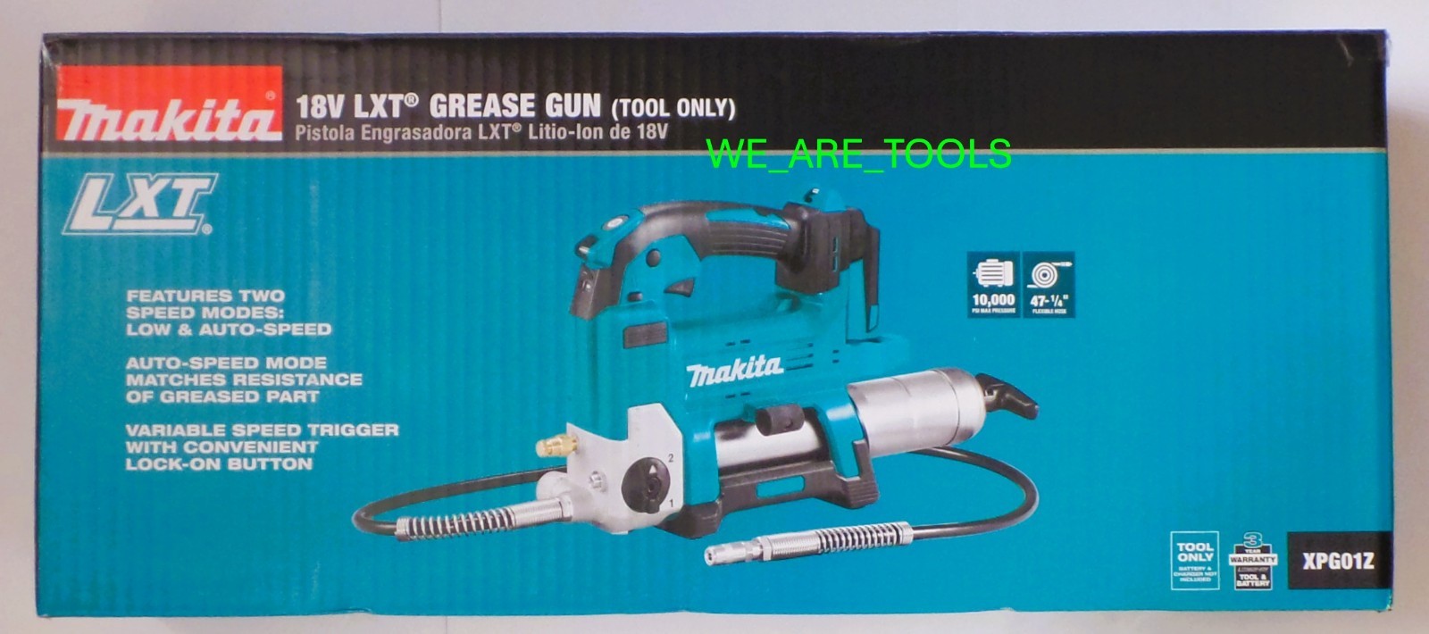 New IN Box Makita 18V Cordless Grease Gun 18 Volt Tool Only