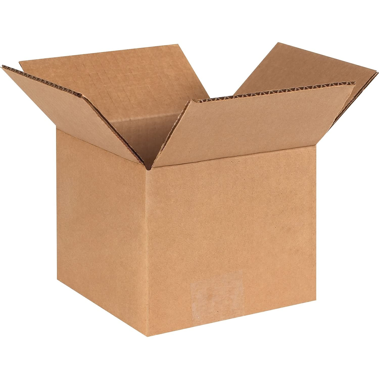 BOX USA Shipping Boxes Medium 6″L x 6″W x 5″H 25-Pack – 6x6x5 Standard, Kraft