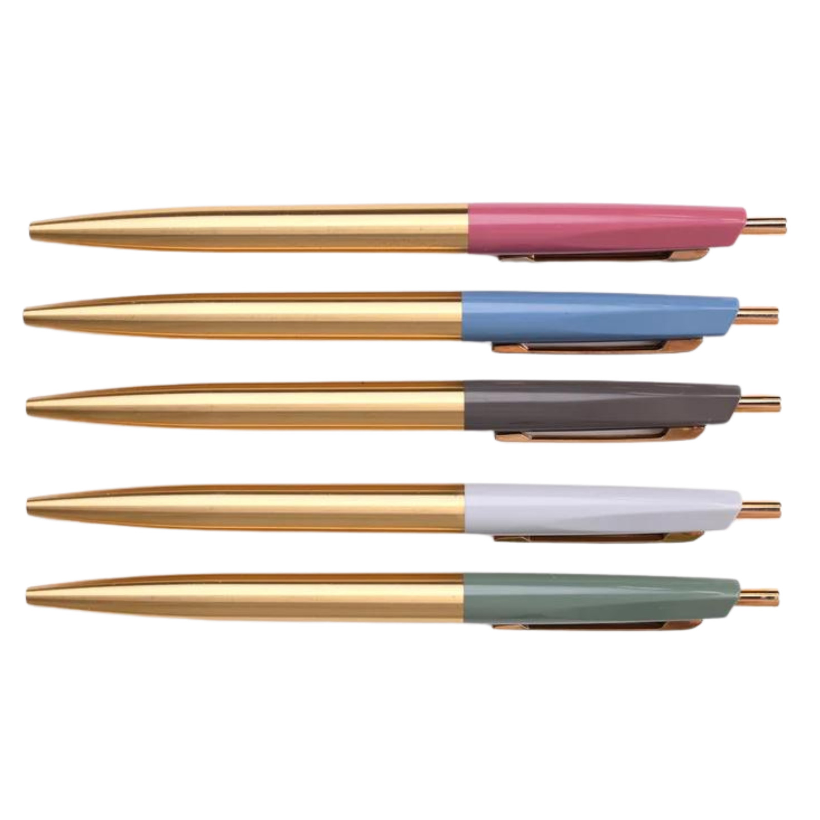 Anterique Brass Collection Ballpoint Pens [Ultra-Low Viscosity]: 5-7/8 in. Brick