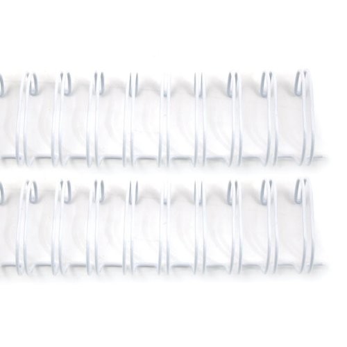 Creative 1-Inch White Binding Wire – Ideal for Crafts & Book Projects (2 Pack)
