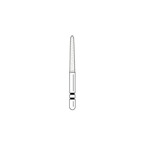 Abrasive Technology Two Striper FG 253 Flame Super Coarse Grit Diamond Burs 5/Pk