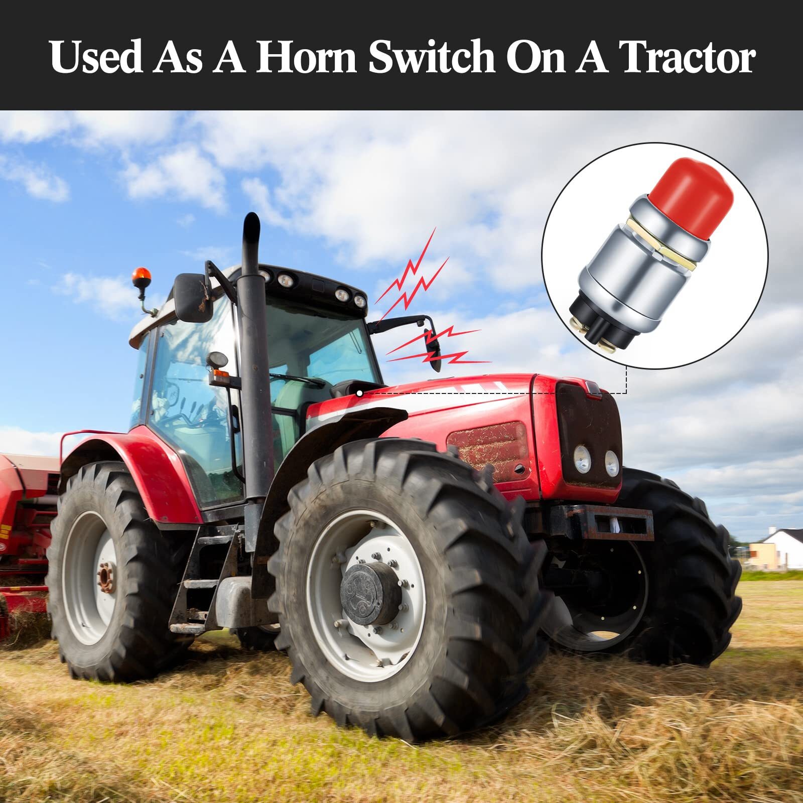 Engine Start Push Button Momentary 12V and 24V Waterproof Push Button Switch …