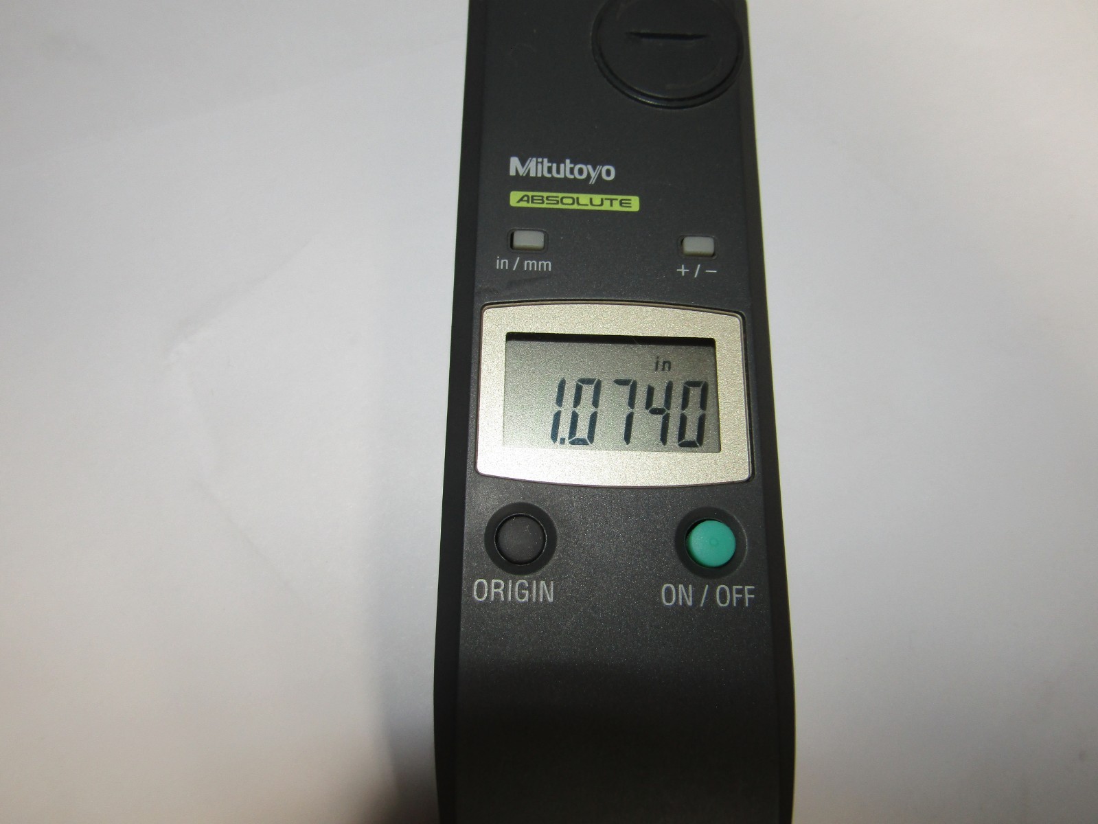 Mitutoyo Absolute Digimatic Indicator 575-123 ID-U1025E in/mm 1″ Travel
