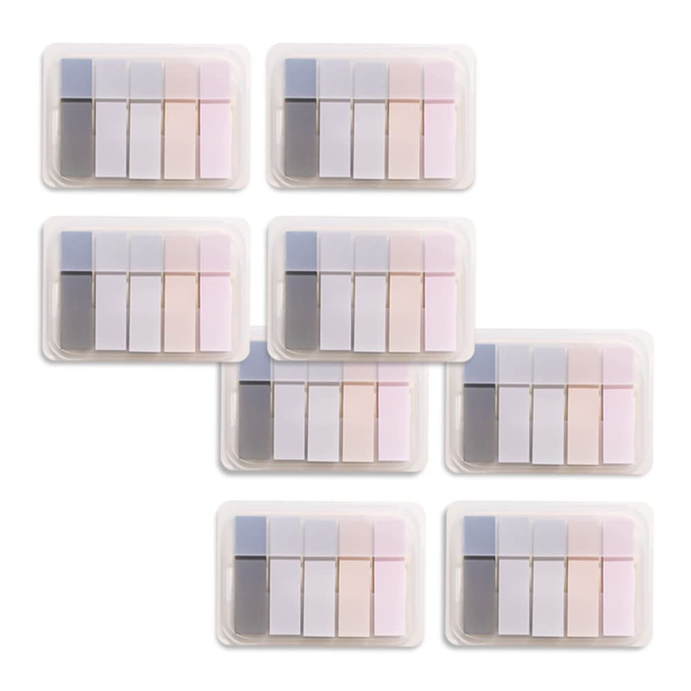 800 Pieces Page Marker Sticky Index Tabs, Morandi Sticky Notes Writable Index…
