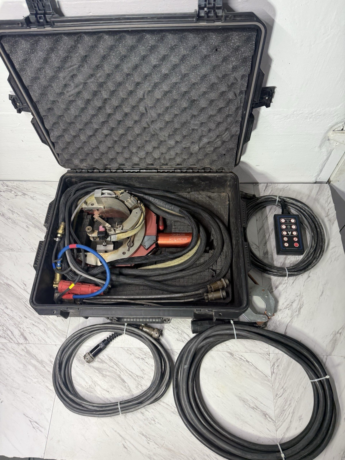 Magnatech Tubemaster Redhead Orbital Welding Head 429 R-3 90-168mm 3.5 – 6.625”