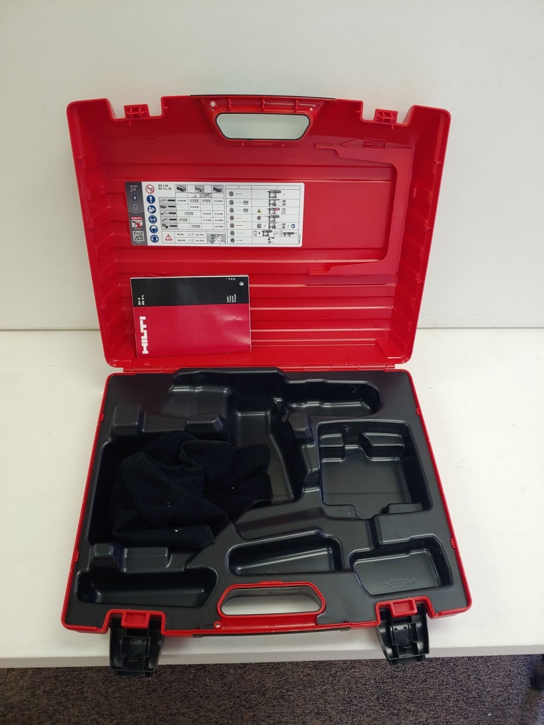 Hilti BX 3 Cordless Fastening Tool Nail Gun, BOX ONLY, RT