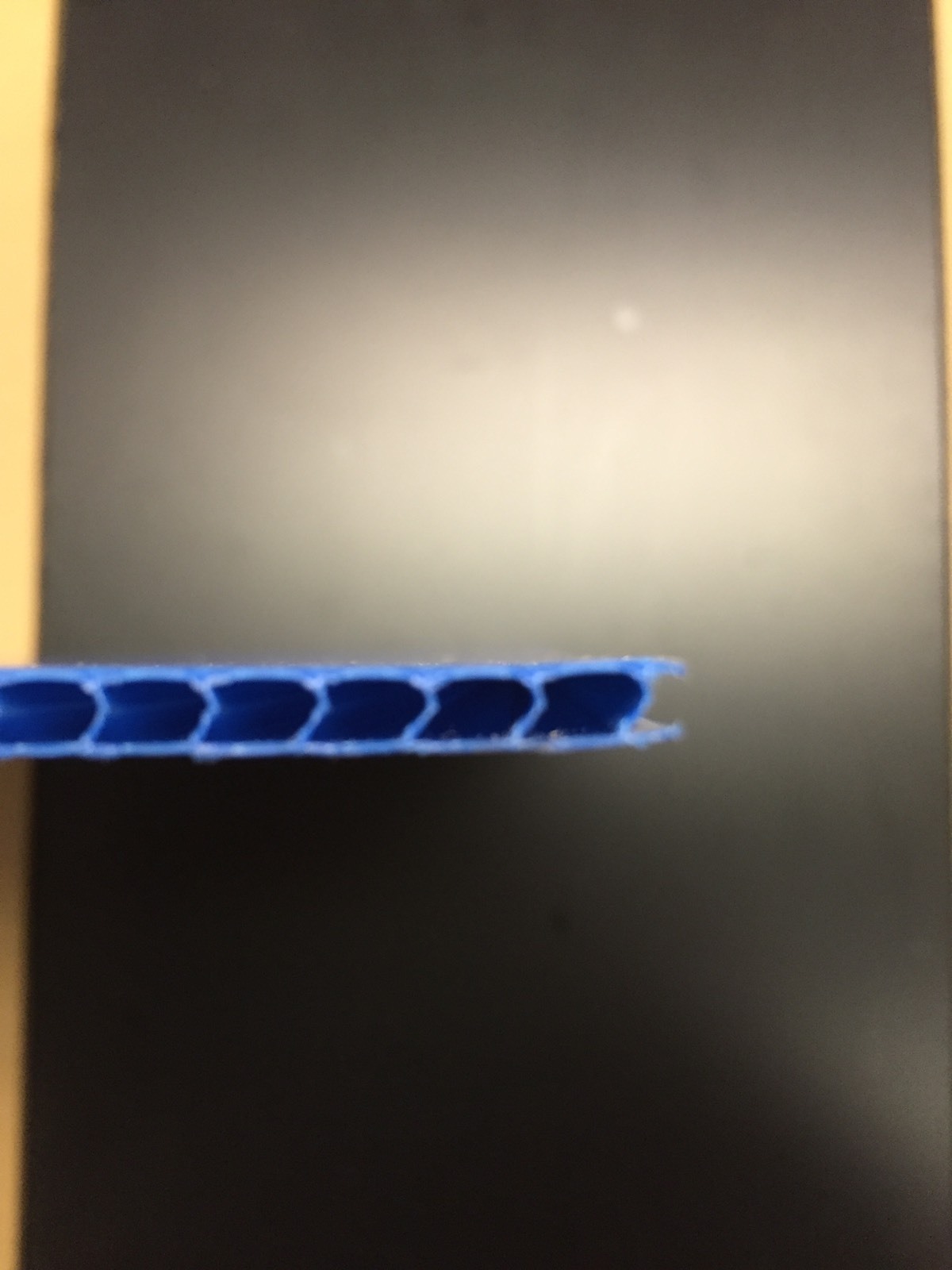 Coroplast 4mm 24″ x 48″ (50 Pack) Blue Corrugated Plastic Sheets Vertical