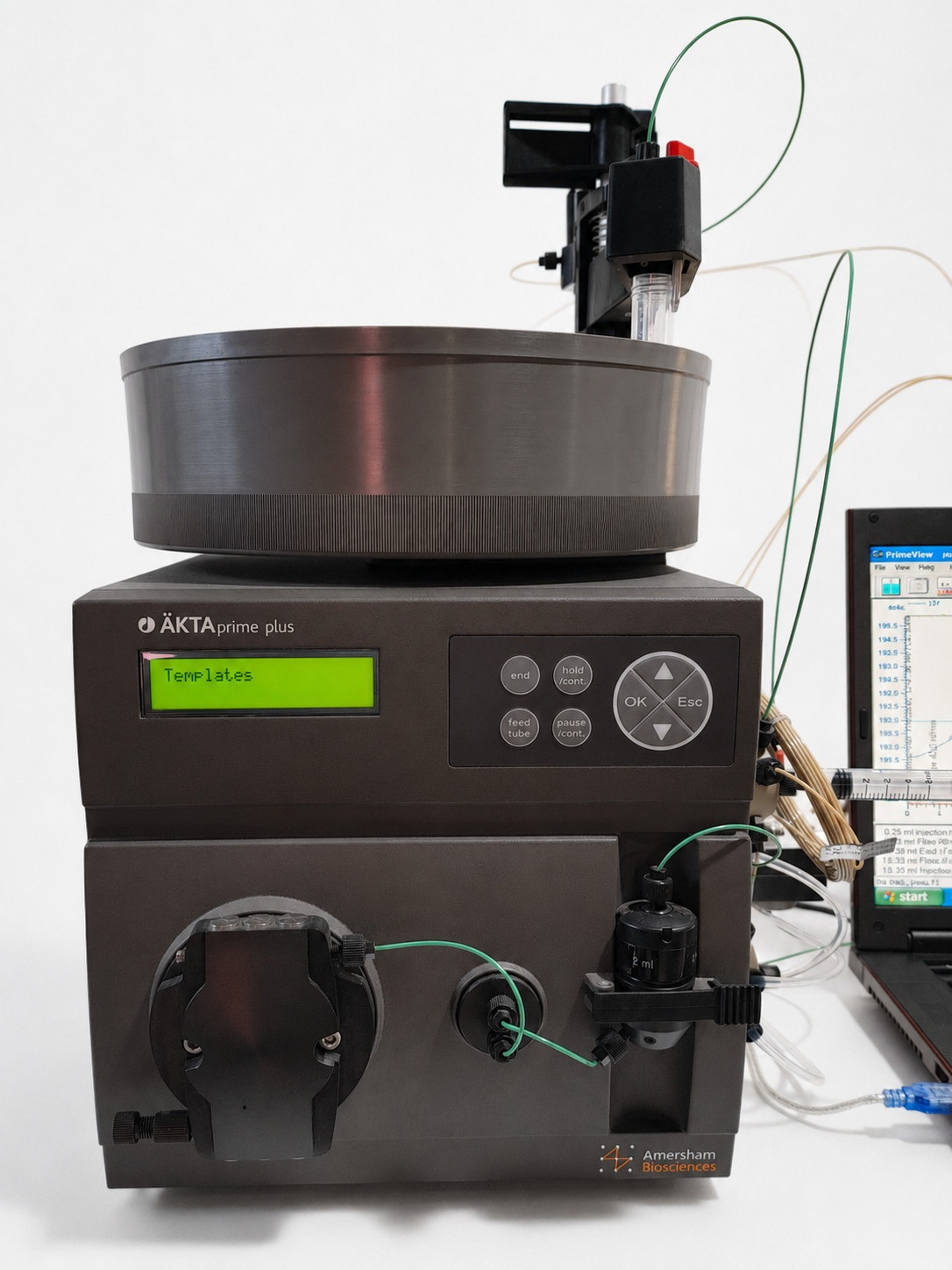 Refurbished Tested AKTA Prime Plus FPLC Chromatography System PrimeView Soft