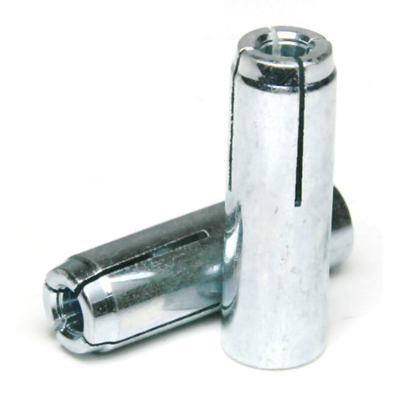Concrete & Stone Masonry Drop In Anchors with Setting Tool Kits – Zinc Steel