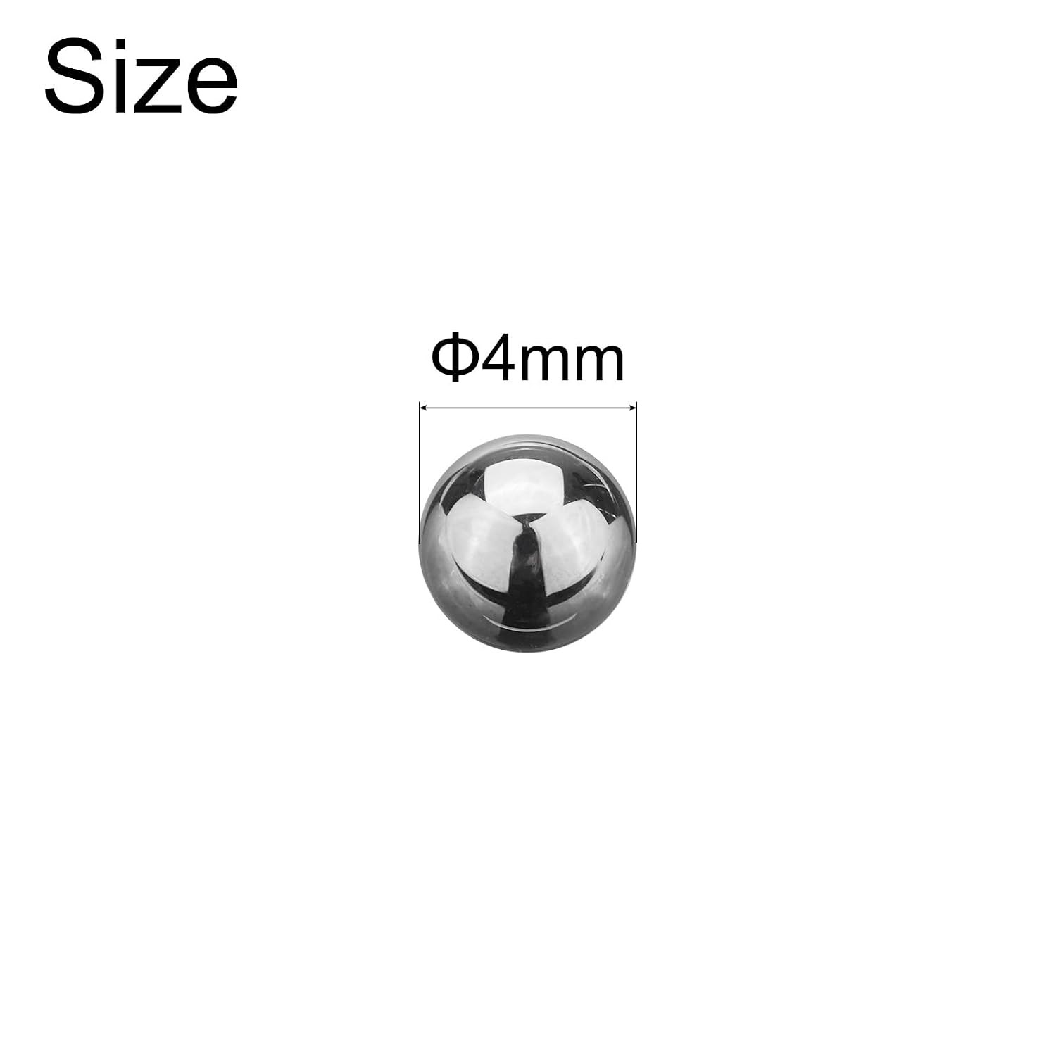 20Pcs Tungsten Steel Bearing Balls 4Mm Tungsten Carbide Precision Ball, G5 Grade