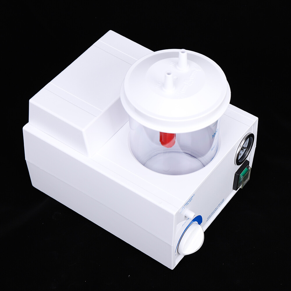 1000mL Portable Phlegm Suction Unit Emergency Medical Vacuum Aspirator Machine