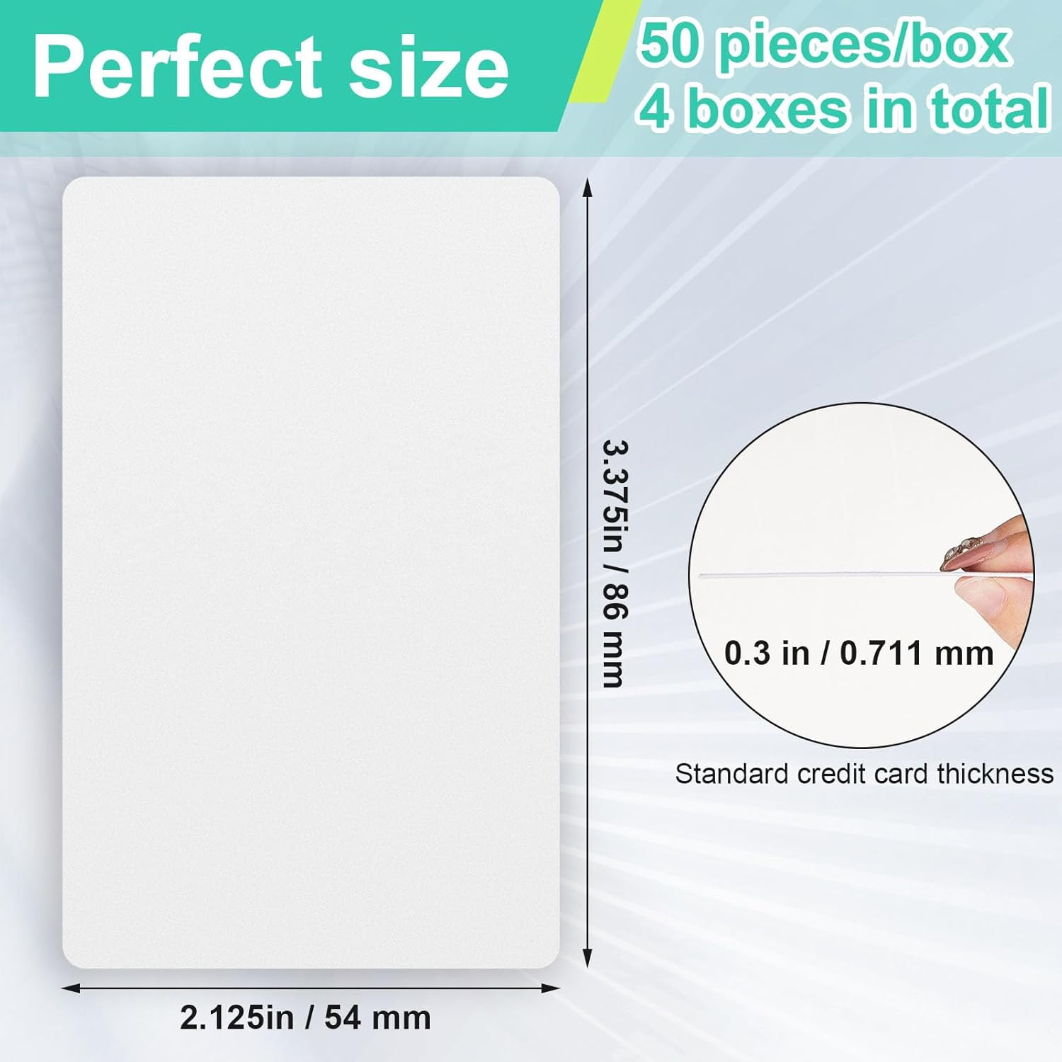 200 Pcs Credit Card Reader Cleaner Cards Cr80 Card Reader Cleaning Dual Side Sca