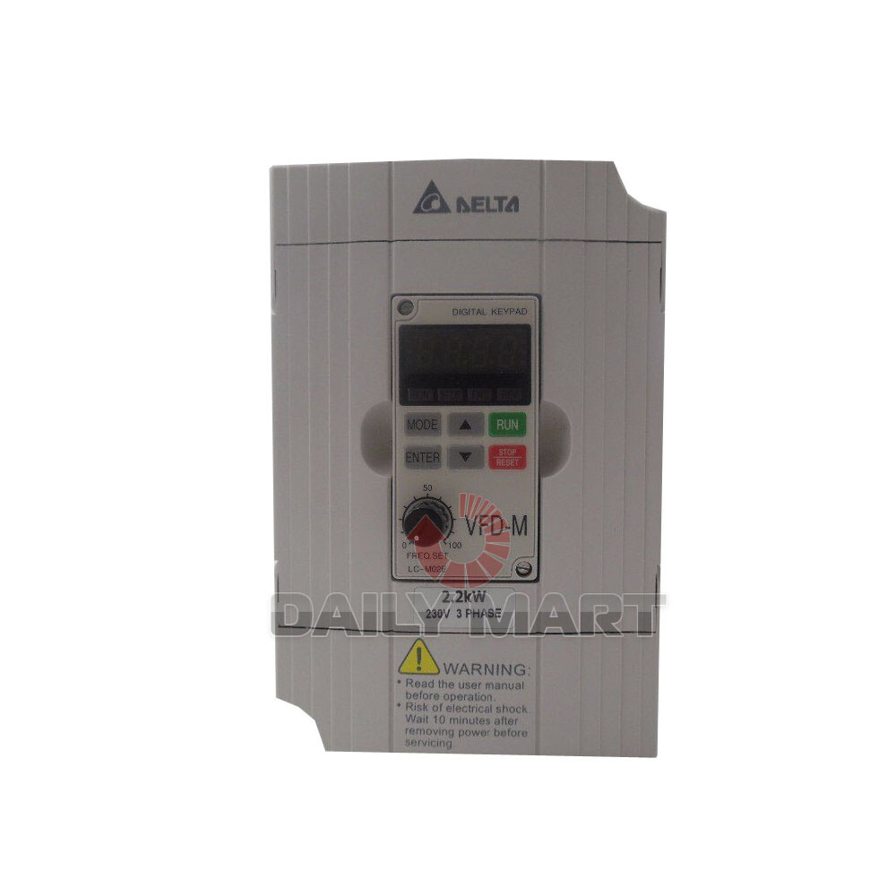Used & Tested DELTA VFD022M23B Inverter 220V 2.2KW
