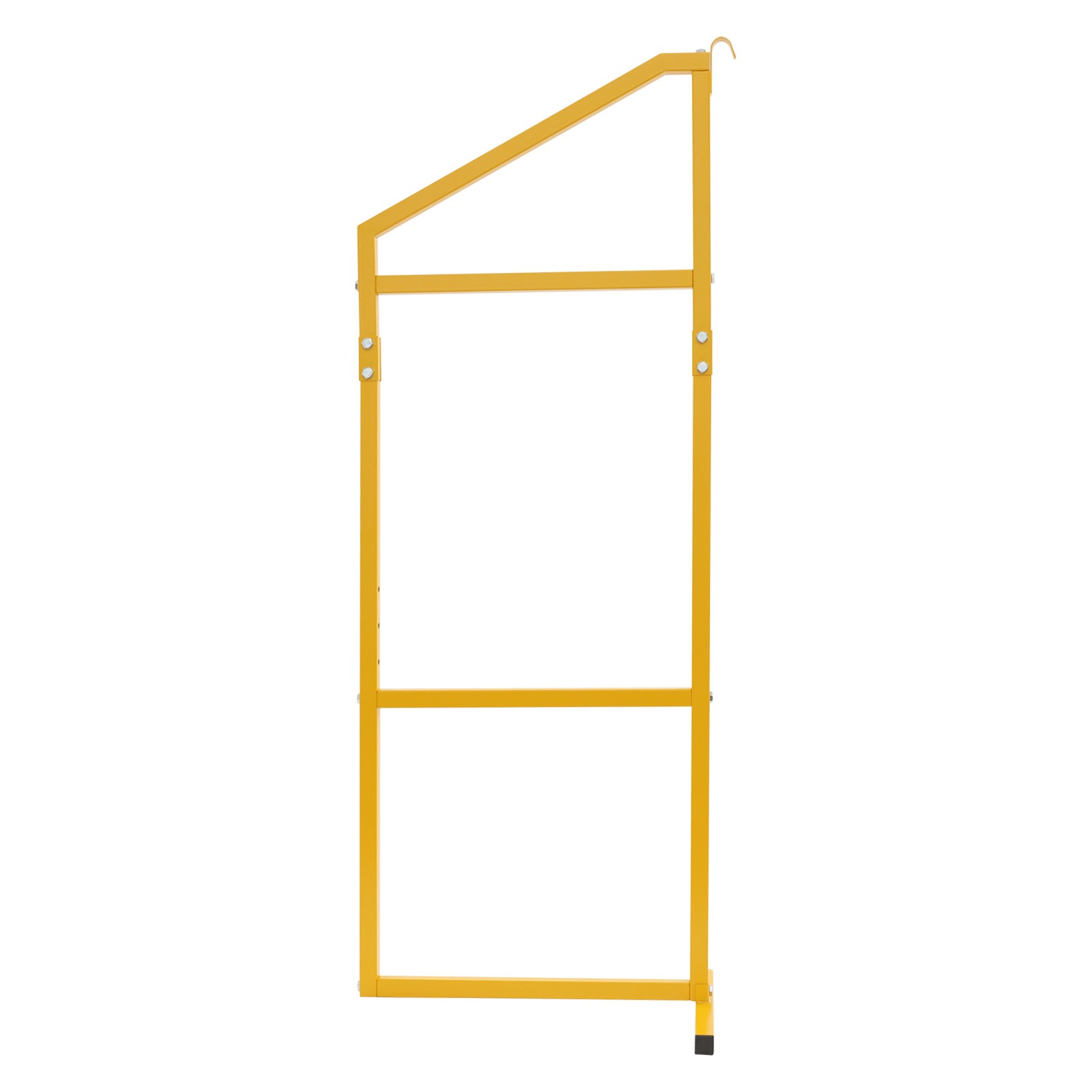 4 Pack Cargo Shipping Container Shelving Shelf Bracket 19″x52″ Universal Yellow