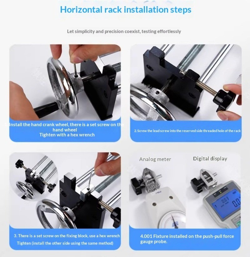 Digital Push-Pull Force Gauge Testing Machine Pressure Gauge Force Measurement