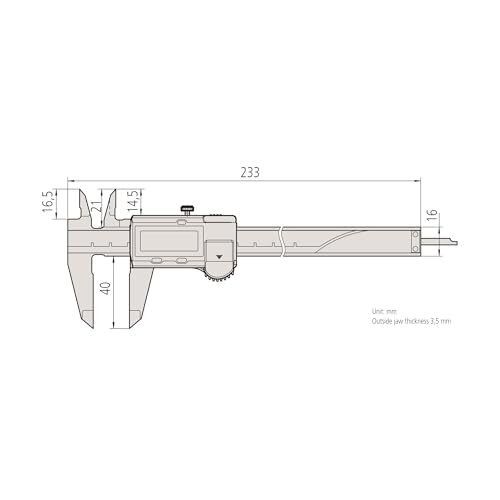 Mitutoyo Digital Caliper ABS Digimatic Caliper CD 15APXy