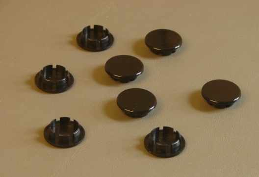 8 Pack NEW Genuine ProCraft Brand Black Plastic 5/8″ Hole Plugs HPB-625