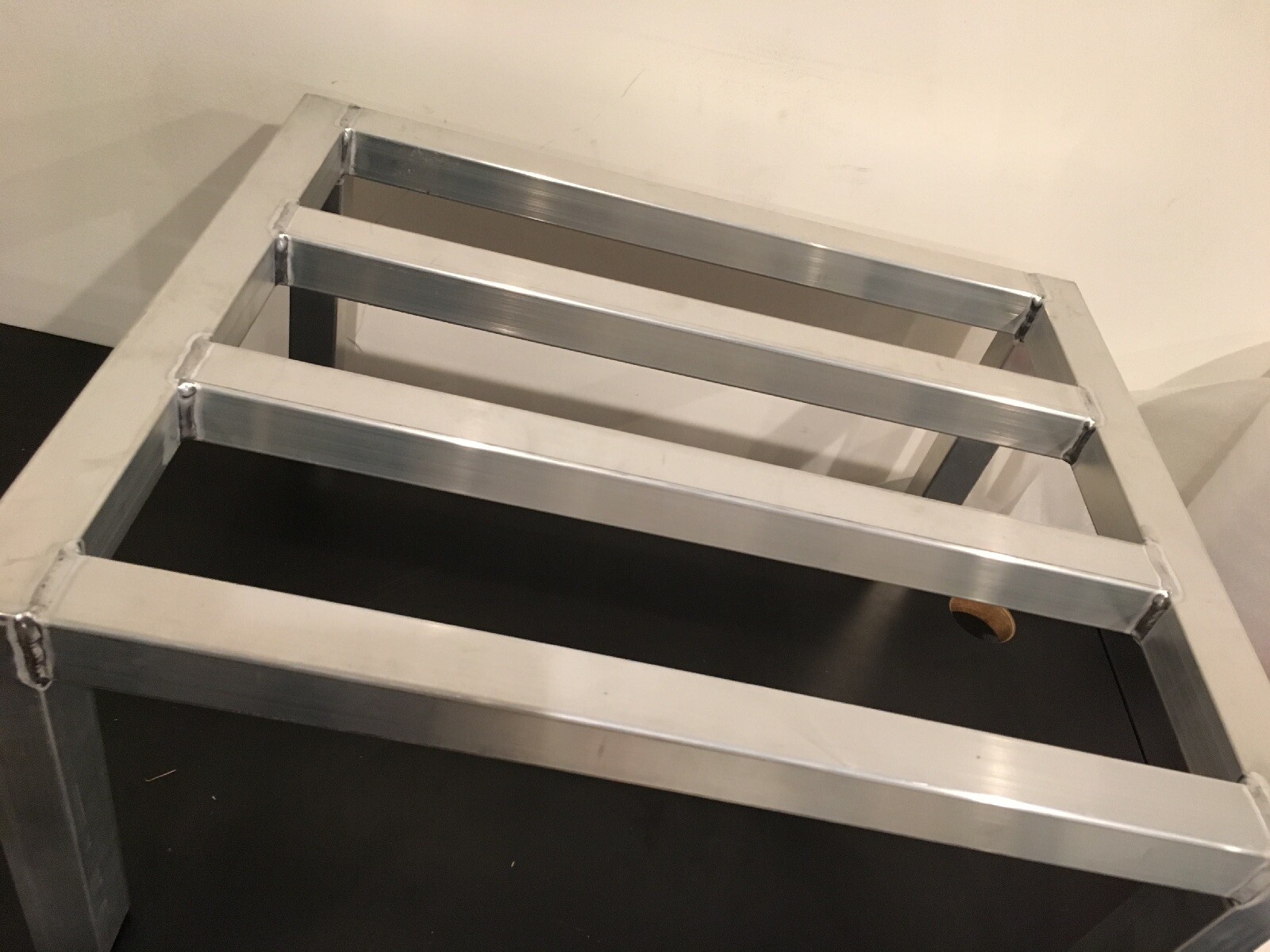 Channel ADE2024 24” L X 20” W X 12” H Aluminum Dunnage Rack
