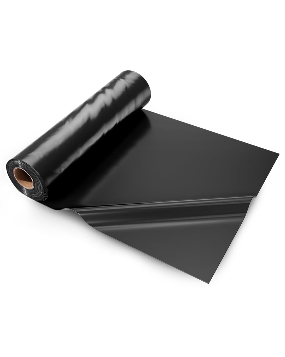 10ft x 100ft 10 Mil Black Heavy Duty Plastic Sheeting for Barrier Protection