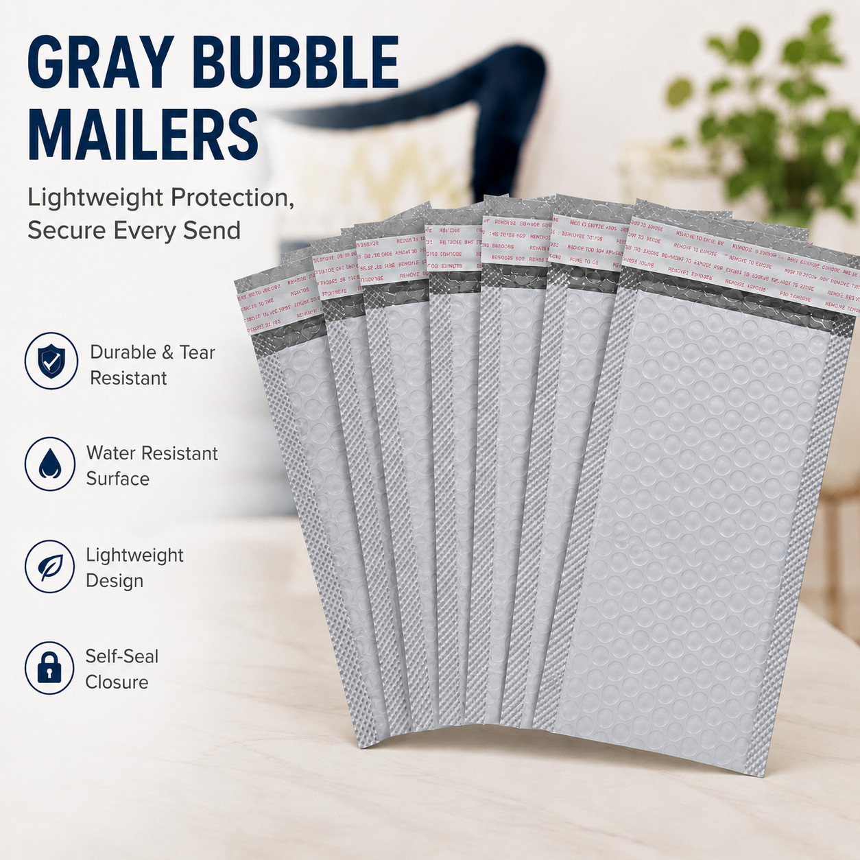 Poly Bubble Mailers Shipping Envelopes Bags #000 #00 #0 #1 #2 #3 #4 #5 #6 #7
