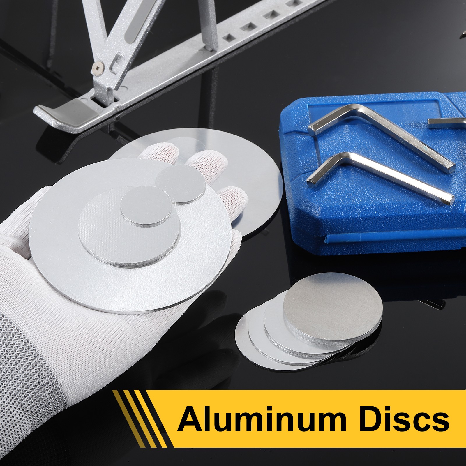 24Pcs Aluminum Disc 1″(25.4mm) Dia 0.08″(2mm) Thick Round 1060 Aluminum Sheets