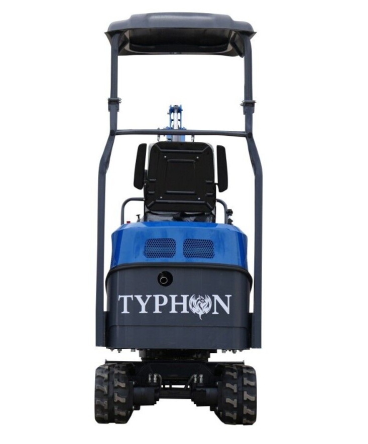 TERROR XI Mini Excavator 1 Ton Digger 13.5hp Gas Tracked Crawler B&S EPA Engine