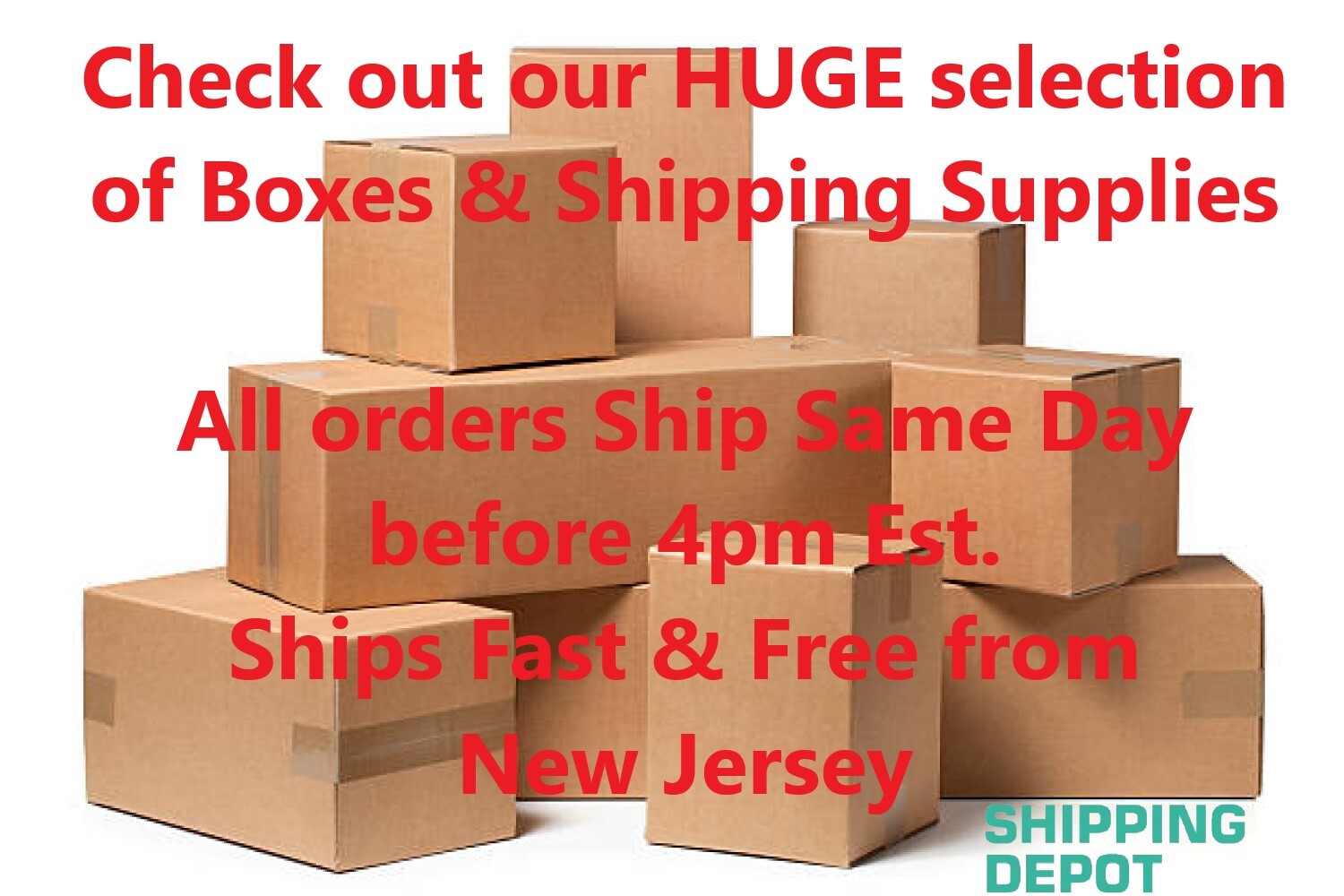 1-350 CHOOSE QUANTITY 5x3x3 Corrugated White Mailers Packing Boxes 5″ x 3″ x 3″