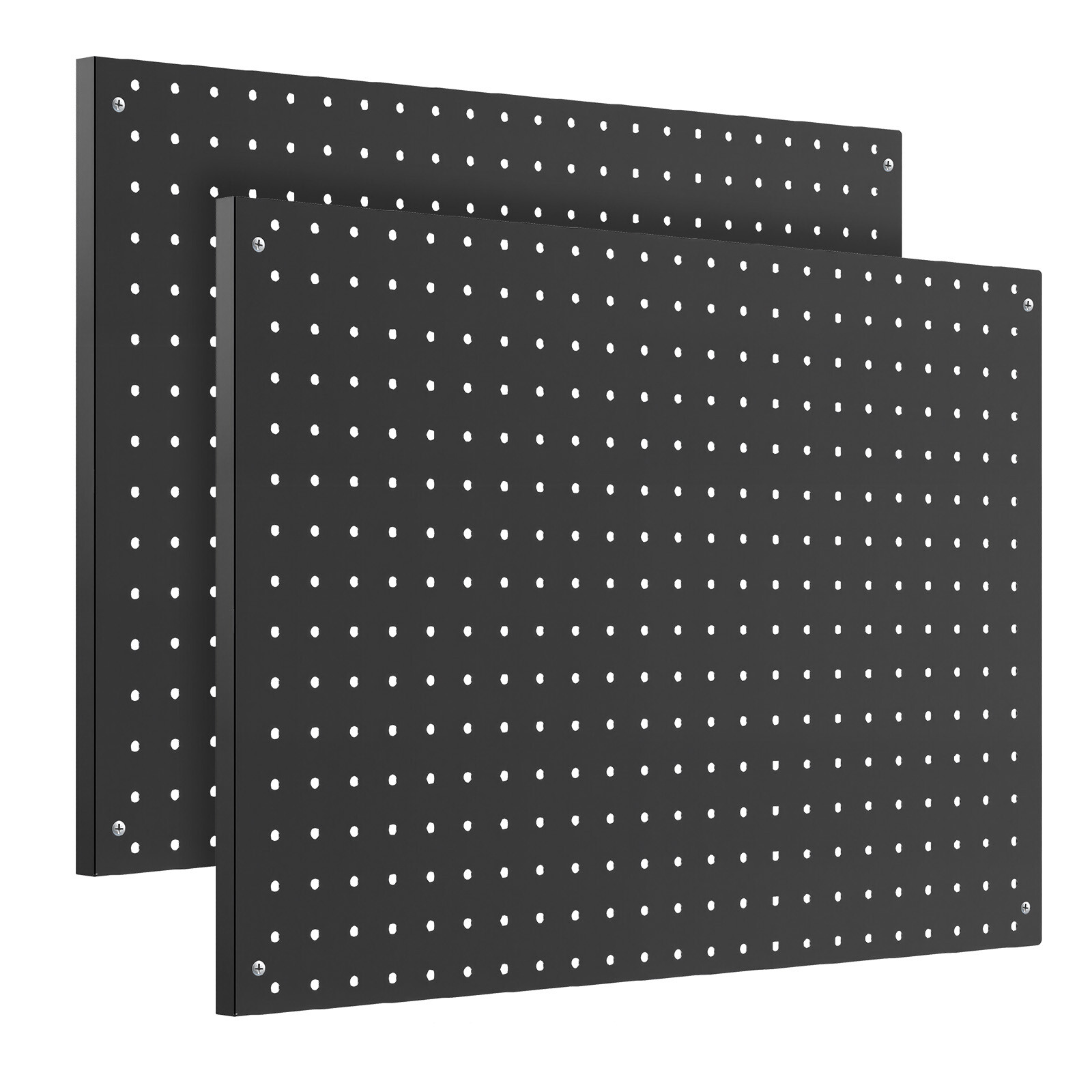 Metal Pegboard Panels 4 Pcs 24″ x 16″ Wall Organizer for Garage Tool Storage