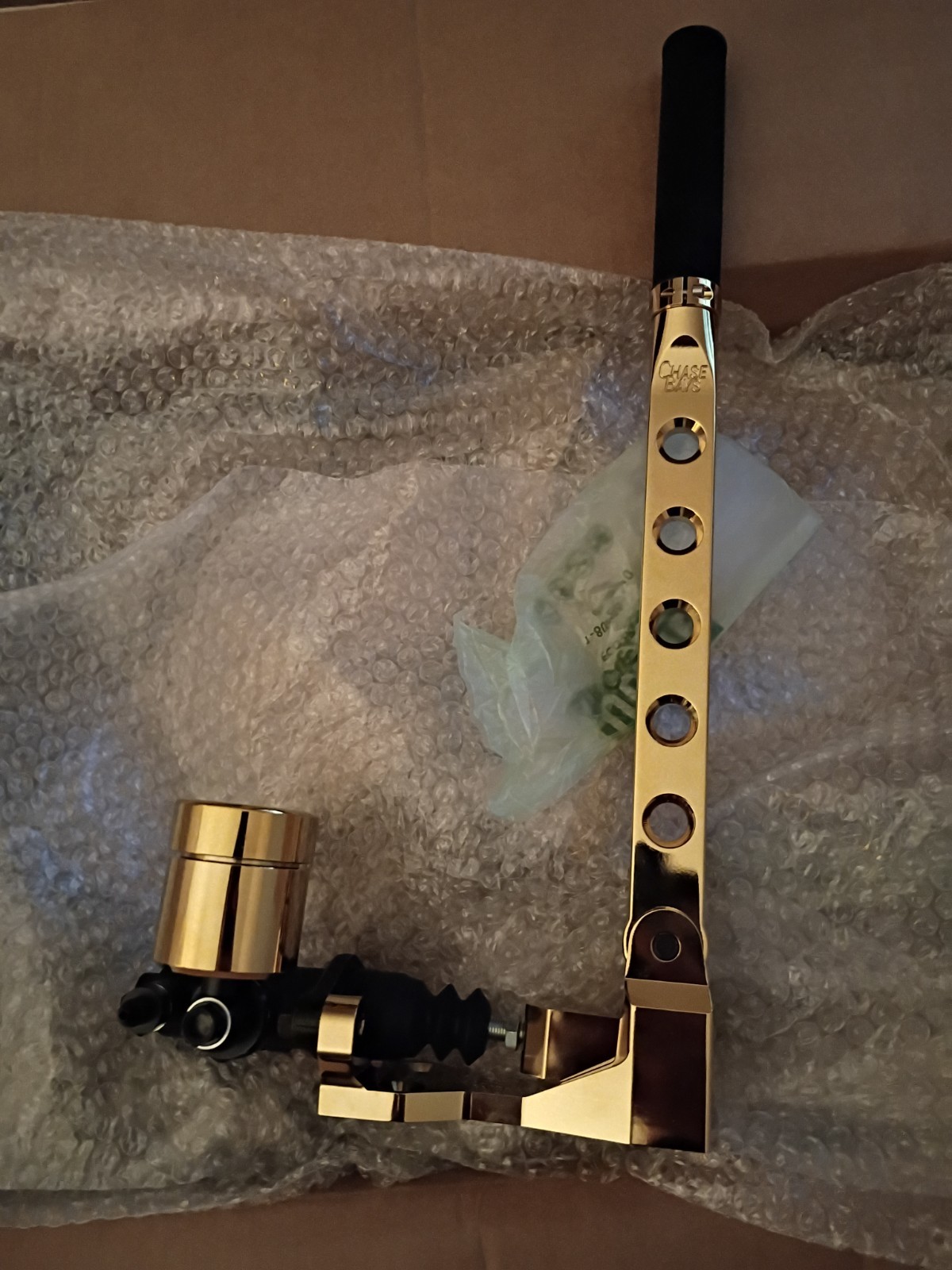 Chase Bays 24k Gold Hydro Handbrake Brand New