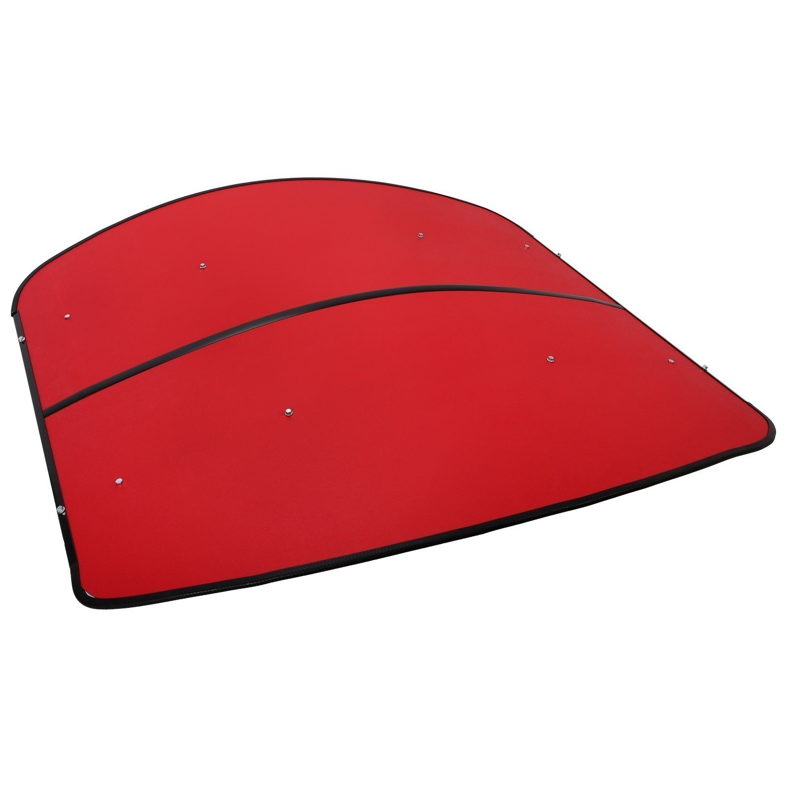 Sun Shield Tuff Top Tractor Canopy Kit For 2″ x 2″ or 2″ x 3″ ROPS 48″ X 52″-Red