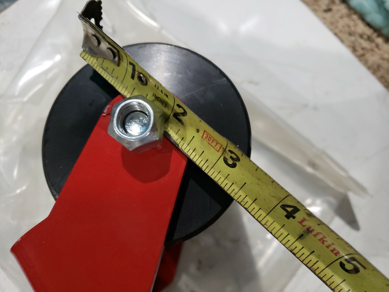 CNH case new holland ROLLER LOAD  Guide wheel bracket 3.5″dia x 5.25″ long   