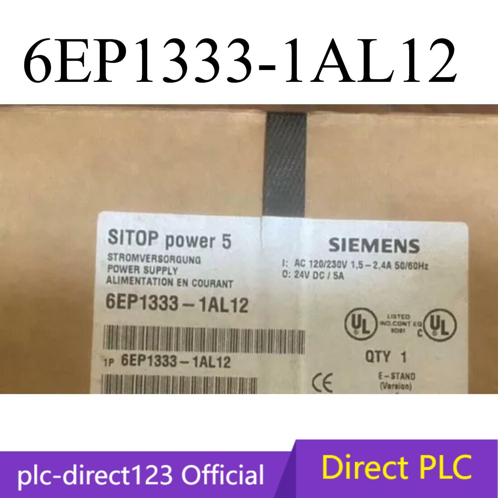 New Siemens 6EP1333-1AL12 6EP1 333-1AL12 1 Year Warranty Fast Shipping