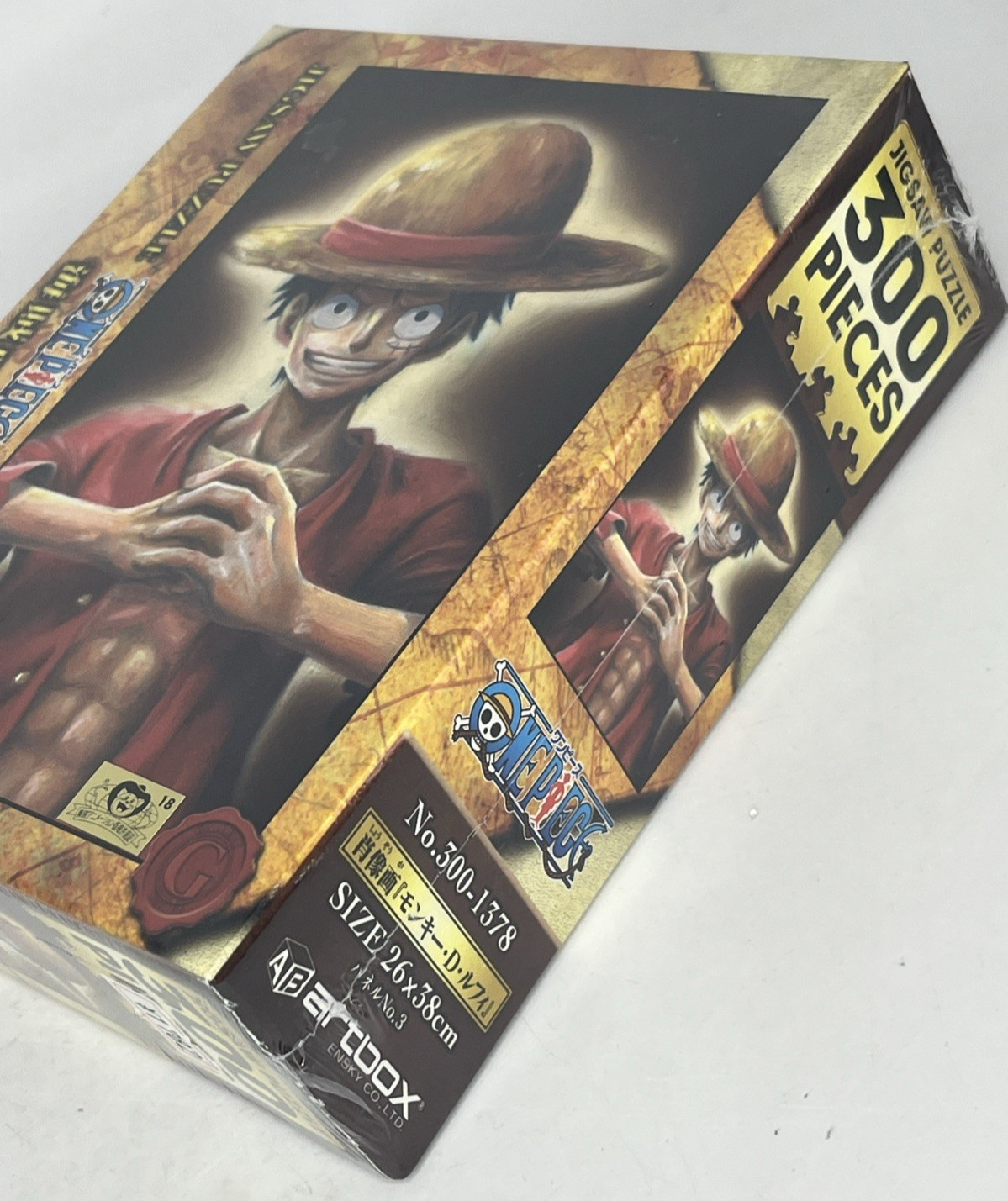 Ensky 300 Piece Jigsaw Puzzle One Piece Portrait “Monkey D Luffy” (26x38cm)